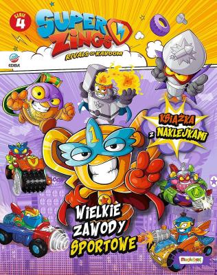 Okładka książki Super Zings 4 Rivals of Karboom