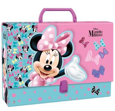 Teczka z rączką gruba Minnie 26. Wydawca: Derform. SmakLiter.pl Opakowanie Teczka z rączką gruba Minnie 26