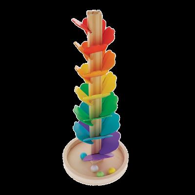 Opakowanie Tęczowy kulodrom Zabawka drewniana 61397