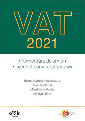 Okładka książki VAT 2021