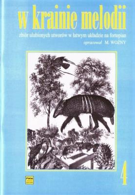 W krainie melodii 4 PWM. Autor: Michał Woźny. SmakLiter.pl Okładka książki W krainie melodii 4 PWM