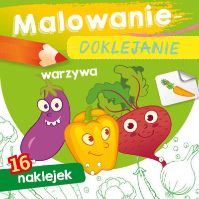 Okładka książki Warzywa. Malowanie-doklejanie