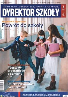 Okładka książki Wczesna Edukacja. Poradnik dyrektora 2/2021