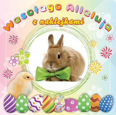 Okładka książki Wesołego Alleluja z naklejkami