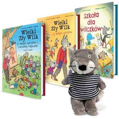 Okładka książki Wielki zły wilk zestaw książeczek