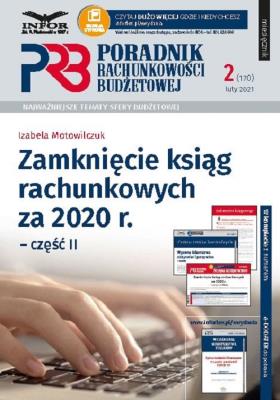 Okładka książki Zamknięcie ksiąg rachunkowych za 2020 r. Część II