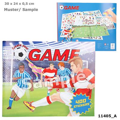 Opakowanie Zestaw z naklejkami Football 11405A