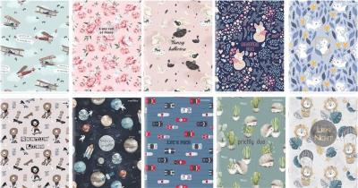 Opakowanie Zeszyt A5/32K linia podw. kol Megamix (10szt)