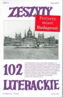 Okładka książki Zeszyty literackie 102 2/2008
