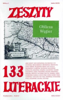 Okładka książki Zeszyty literackie 133 1/2016