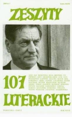 Zeszyty literackie 3/2009. Autor:   Praca zbiorowa. SmakLiter.pl Okładka książki Zeszyty literackie 3/2009