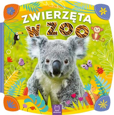 Zwierzęta w zoo. Autor: Bogusław Michalec     Marcin Szyma     Grzegorz Petryszak. SmakLiter.pl Okładka książki Zwierzęta w zoo