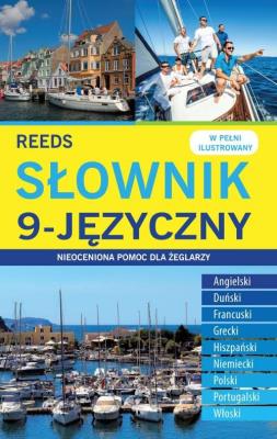 9-języczny podręczny słownik dla żeglarzy. Autor: Opracowanie zbiorowe. SmakLiter.pl Okładka książki 9-języczny podręczny słownik dla żeglarzy