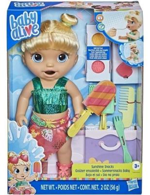 Opakowanie Baby Alive Sunshine Snacks Blonde Hair