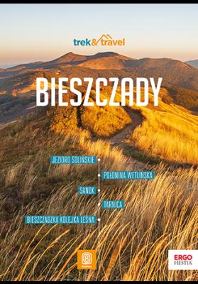 Bieszczady trek&travel. Autor: Habdas Tomasz. SmakLiter.pl Okładka książki Bieszczady trek&travel