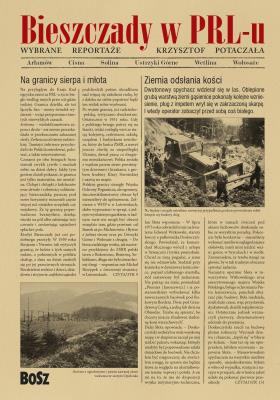 Okładka książki Bieszczady w PRL-u. Wybrane reportaże