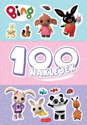 Bing. 100 naklejek. Książeczka z naklejkami. Autor: Opracowanie zbiorowe. SmakLiter.pl Okładka książki Bing. 100 naklejek. Książeczka z naklejkami