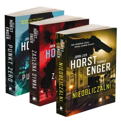 Blix i Ramm na tropie zbrodni. Autor: Jorn Lier Horst, Enger Thomas. SmakLiter.pl Okładka książki Blix i Ramm na tropie zbrodni