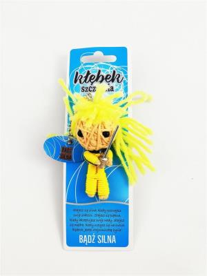 Brelok Kłębek Szczęścia - Bądź silna. Wydawca: Jawi. SmakLiter.pl Opakowanie Brelok Kłębek Szczęścia - Bądź silna