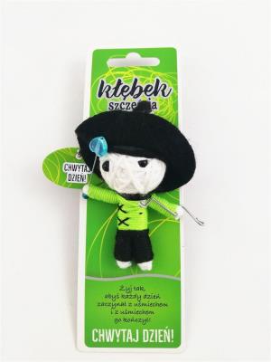 Brelok Kłębek Szczęścia - Chwytaj dzień!. Wydawca: Jawi. SmakLiter.pl Opakowanie Brelok Kłębek Szczęścia - Chwytaj dzień!