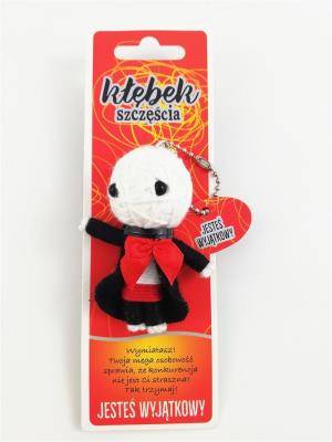 Brelok Kłębek Szczęścia - Jesteś Wyjątkowy. Wydawca: Jawi. SmakLiter.pl Opakowanie Brelok Kłębek Szczęścia - Jesteś Wyjątkowy