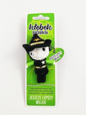 Brelok Kłębek Szczęścia - Jeszcze lepszy Wujek. Wydawca: Jawi. SmakLiter.pl Opakowanie Brelok Kłębek Szczęścia - Jeszcze lepszy Wujek