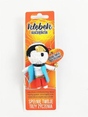 Brelok Kłębek Szczęścia - Spełnię Twoje trzy.... Wydawca: Jawi. SmakLiter.pl Opakowanie Brelok Kłębek Szczęścia - Spełnię Twoje trzy...