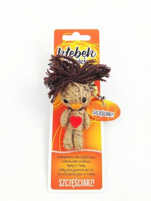 Brelok Kłębek Szczęścia - Szczęściarz!. Wydawca: Jawi. SmakLiter.pl Opakowanie Brelok Kłębek Szczęścia - Szczęściarz!
