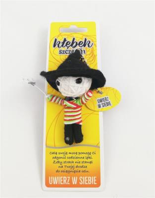 Brelok Kłębek Szczęścia - Uwierz w siebie. Wydawca: Jawi. SmakLiter.pl Opakowanie Brelok Kłębek Szczęścia - Uwierz w siebie