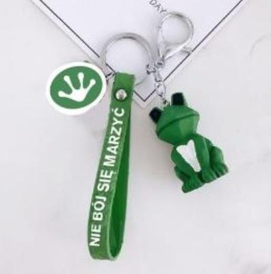 Brelok zwierzaczek - żaba. Wydawca: Jawi. SmakLiter.pl Opakowanie Brelok zwierzaczek - żaba