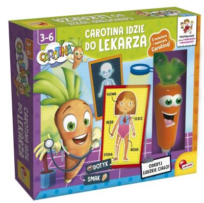 Opakowanie Carotina idzie do lekarza