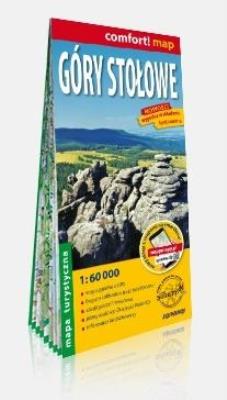 Comfort! map Góry Stołowe 1:60 000 mapa tur.. Autor:   Praca zbiorowa. SmakLiter.pl Okładka książki Comfort! map Góry Stołowe 1:60 000 mapa tur.