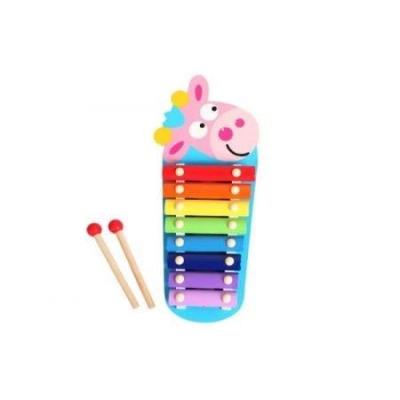 Opakowanie Cymbałki drewniane 8-tonowe krówka