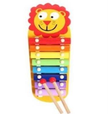 Opakowanie Cymbałki drewniane 8-tonowe lew