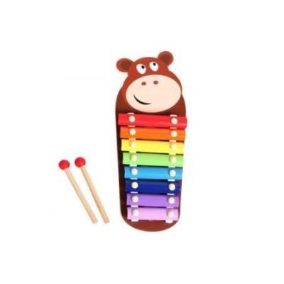 Opakowanie Cymbałki drewniane 8-tonowe miś