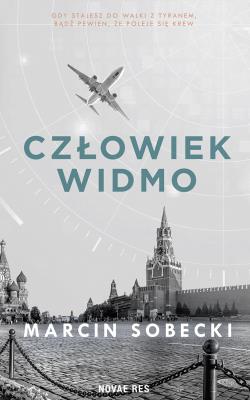Człowiek widmo. Autor: Sobecki Marcin. SmakLiter.pl Okładka książki Człowiek widmo