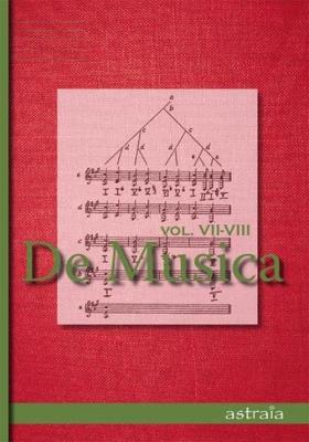 De Musica Vol VII-VIII. Autor:   Praca zbiorowa. SmakLiter.pl Okładka książki De Musica Vol VII-VIII