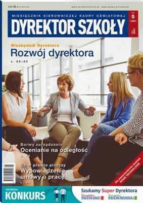 Okładka książki Dyrektor Szkoły 5/2021