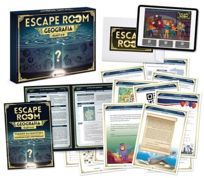 Okładka książki Escape Room Geografia
