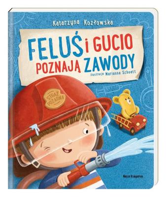 Okładka książki Feluś i Gucio poznają zawody