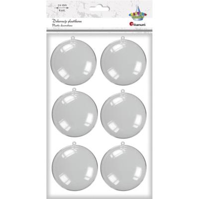 Opakowanie Formy plastikowe medaliony 6szt