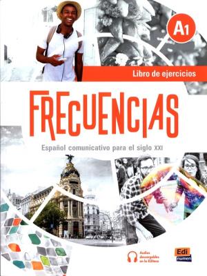Frecuencias A1 ćwiczenia. Autor:   Praca zbiorowa. SmakLiter.pl Okładka książki Frecuencias A1 ćwiczenia