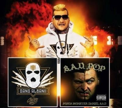 Okładka książki Gang Albanii, Popek: Ciężki Gnój + B.A.D. POP CD