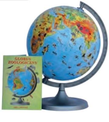 Opakowanie Globus zoologiczny w kartonie 22 cm