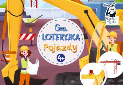 Gra Loteryjka Pojazdy Kapitan Nauka. Autor: Opracowanie zbiorowe. SmakLiter.pl Okładka książki Gra Loteryjka Pojazdy Kapitan Nauka