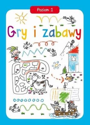Okładka książki Gry i zabawy. Poziom 1