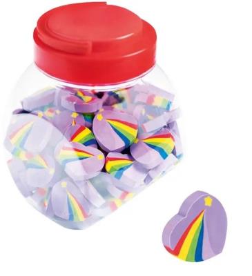 Opakowanie Gumka do mazania Serce (100szt) FANDY