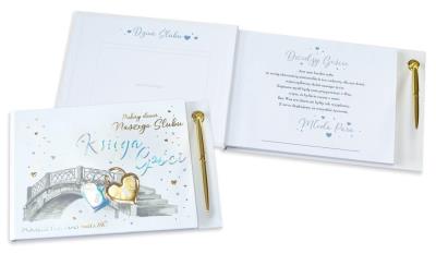 Opakowanie Happy Book HBP-003 Księga gości (most)