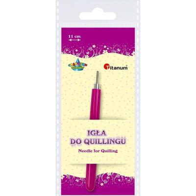 Opakowanie Igła do quillingu pojedyncza plastikowa