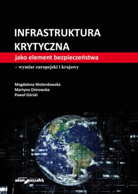 Infrastruktura krytyczna jako element bezpieczeństwa-wymiar europejski i krajowy. Autor: Magdalena Molendowska, Ostrowska Martyna. SmakLiter.pl Okładka książki Infrastruktura krytyczna jako element bezpieczeństwa-wymiar europejski i krajowy